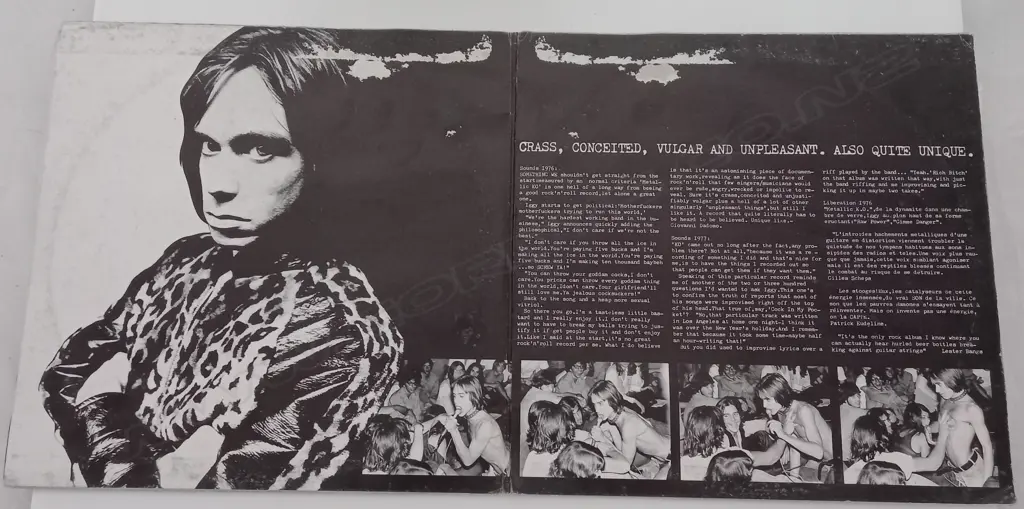 The Stooges, Metallic 2xKO (Double album, white vinyl) Image 1++